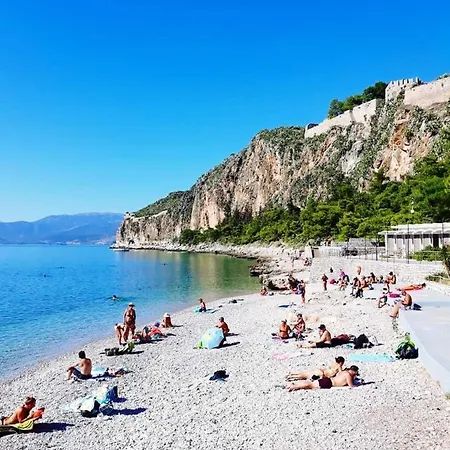 Μπαλκόνι Apartment Nauplion Exterior foto